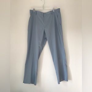 Nike Golf Dri-Fit golf pants light blue men size 36x32